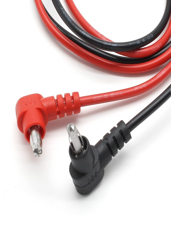 BokWin كابل اختبار مسبار متعدد القياسات من BokWin بطول 71 سم/28 بوصة، كابل اختبار مسبار متعدد القياسات رقمي، فولتميتر، سلك اختبار، 1000 فولت، أسود وأحمر - Image 3