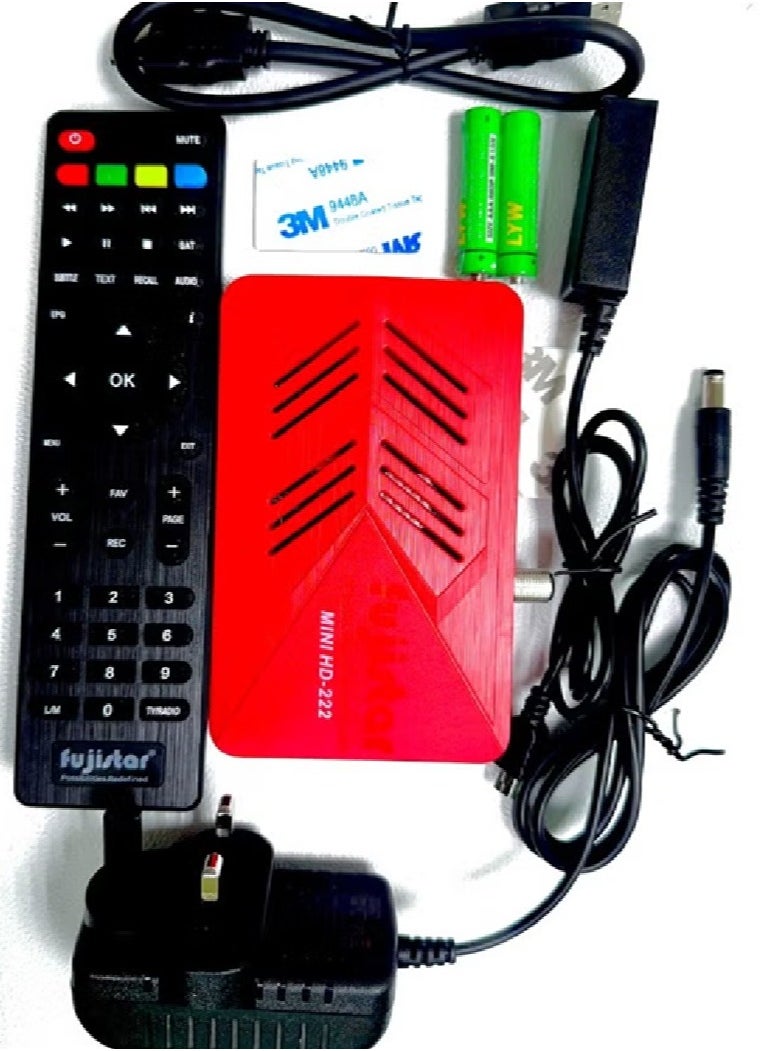 fujistar Fujistar Mini-222 HD Digital Satellite Receiver 
