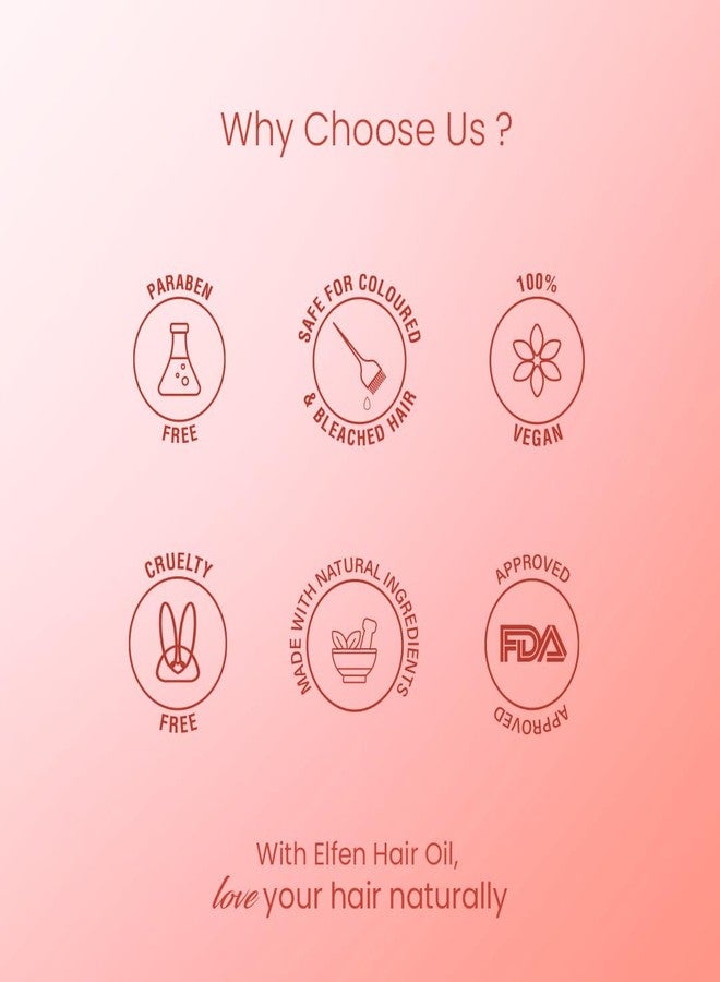 إلفن زيت إلفن المضاد للقشرة للشعر - 100 مل / 3.39 أونصة | حل مهدئ لفروة رأس خالية من القشرة | يغذي ويهدئ التهيج لشعر أكثر صحة - Image 4