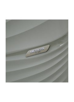 AMERICAN FLYER طقم حقائب قوي غير قابل للكسر من مادة PP مع 8 عجلات، قشرة سميكة، متعددة الطبقات، 3 قطع، زيتوني (صغير-20، متوسط-24، كبير-28)  - Image 4