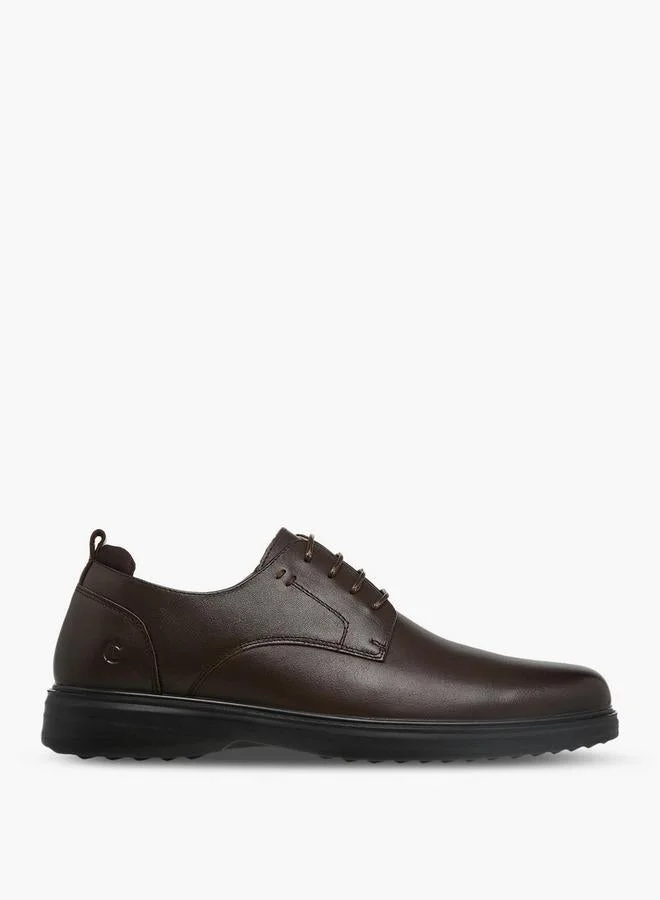 Le Confort Solid Lace-Up Derby Shoes