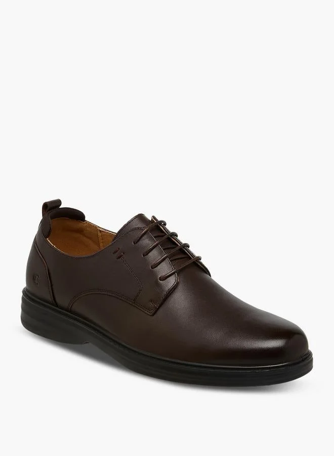 Le Confort Solid Lace-Up Derby Shoes