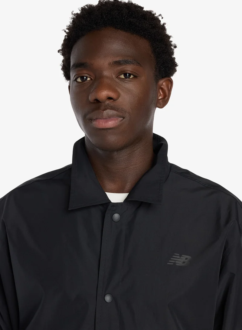 New Balance  Essential Logo Coaches Jacket for Men | Best Price UAE