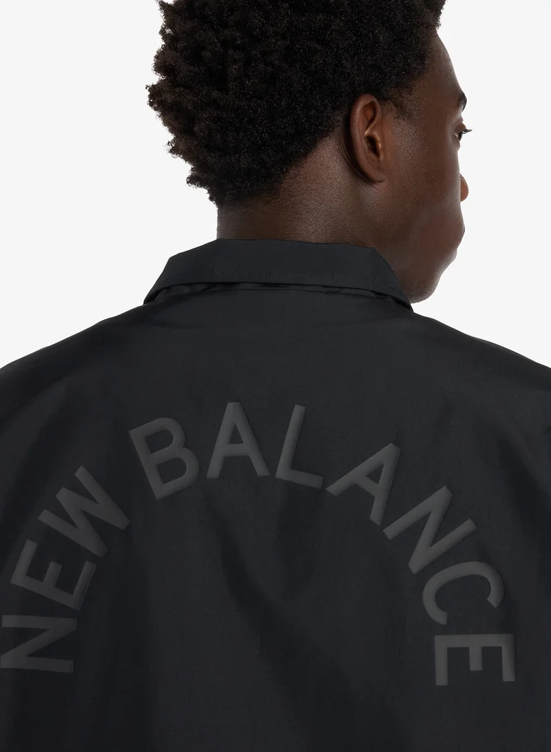 New Balance  Essential Logo Coaches Jacket for Men | Best Price UAE