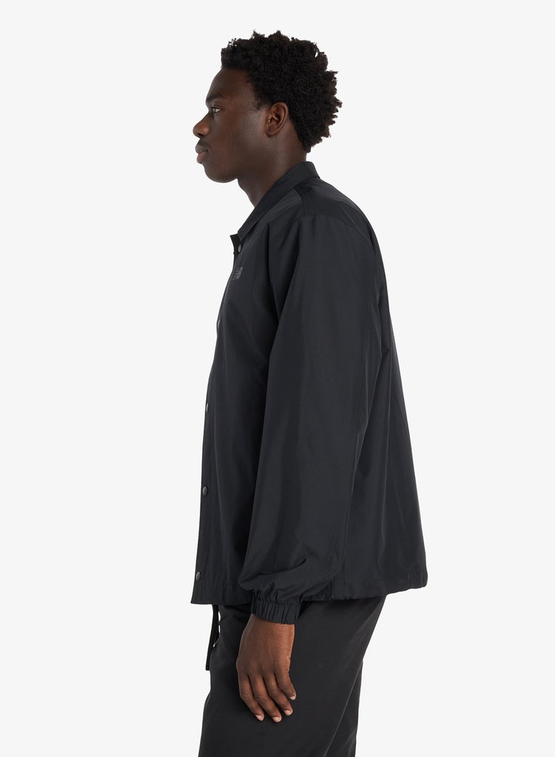 نيو بالانس جاكيت مدربين بشعار أساسي - Image 3