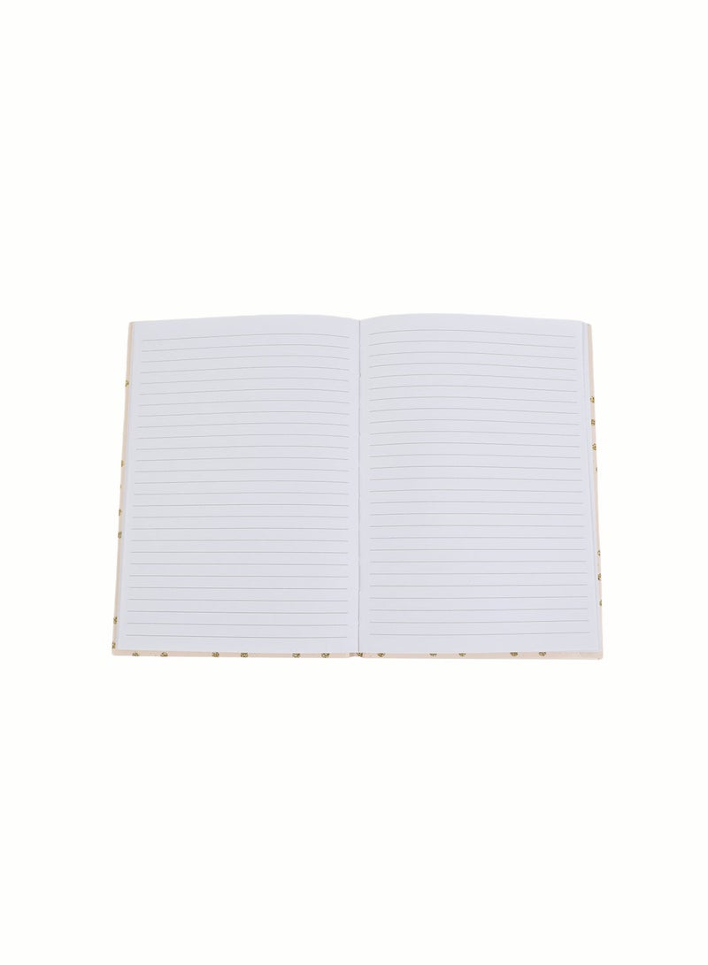 Midi Gold Polka Dot Hardcover Notebook - Image 4