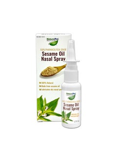 NATUREPRO NaturePro Sesame Oil Nasal Spray N Natural Nasal moisturizer Made from 100% Natural Source Sesame Oil moisturizes and Lubricates severely Dry Nasal Passages | 0.75 fl  - Image 2
