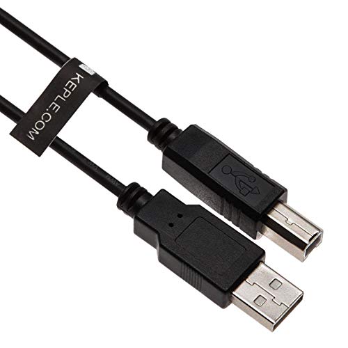 Keple 3ft USB B Cable Data/Power Lead Cord for DJ Midi Controllers, Keyboards, Samplers, Effect Pads, Syntesizers Numark, Pioneer, Native Instruments, Traktor, Akai to Dell HP - Image 5