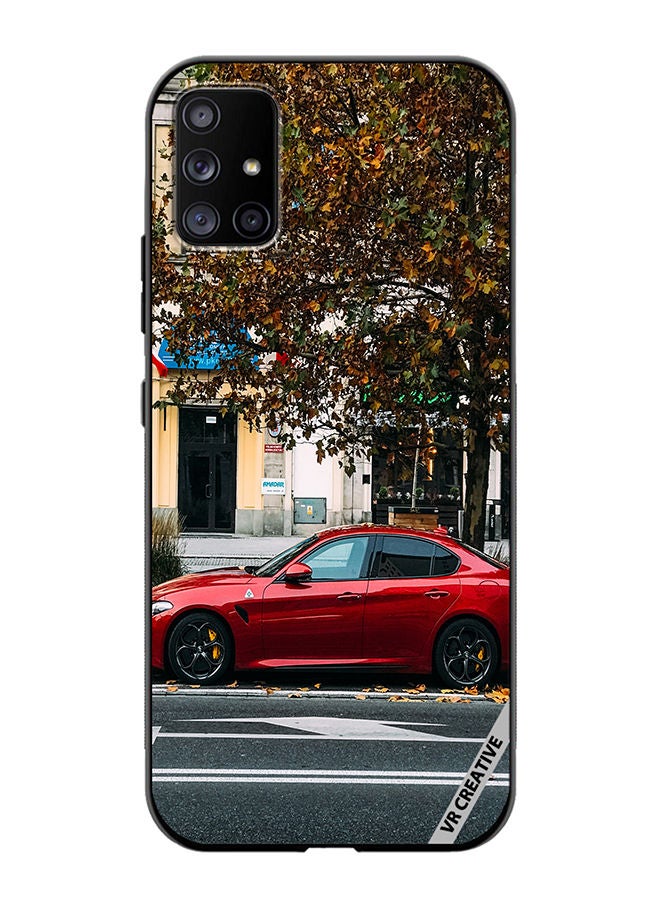 VR CREATIVE Protective Case Cover For Samsung Galaxy A71 5G Alfa Romeo Guilia Design Multicolour - Image 1