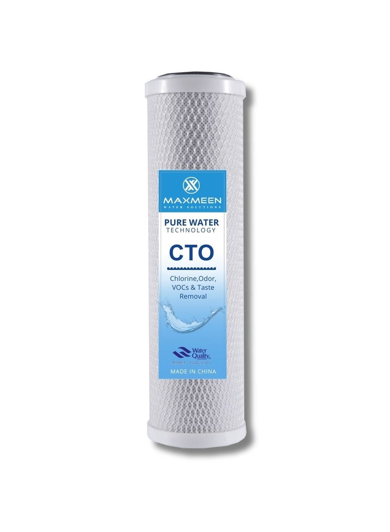ماكسمين غيار فلتر مياه كربون 20 بوصة جامبو –  ماكسمين لحلول المياه – لتنقية الروائح والكلور - Image 2