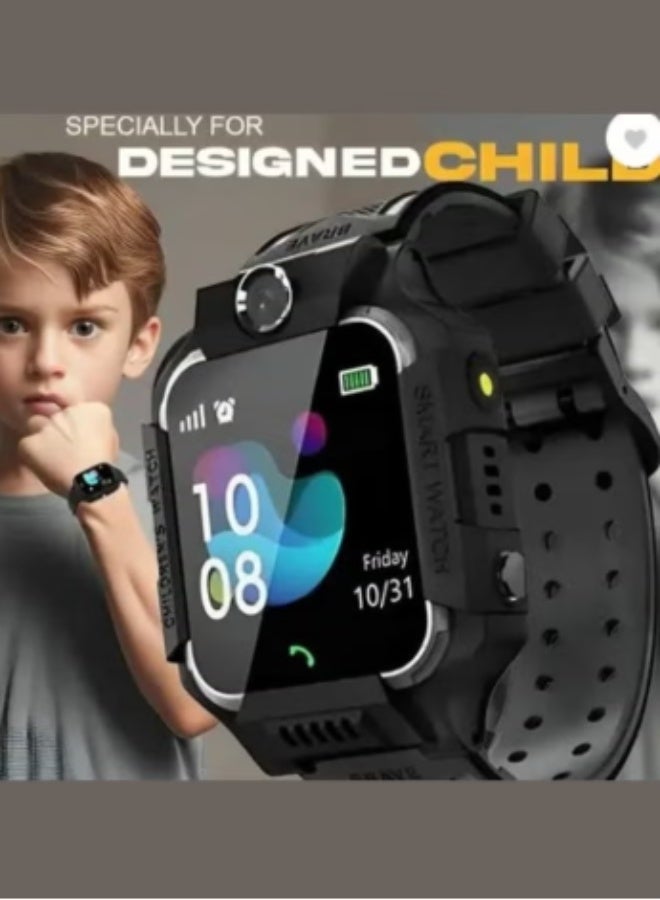Nabi Z7A Kids Smartphone Watch | Anti-lost Smartwatches with HD Touch Screen, Phone Call Text Messaging Watch for Boy Girl Birthday Gifts(Black) - Image 4