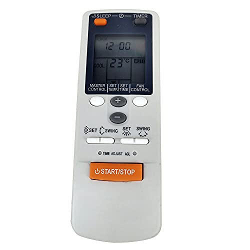 BOMAZ Replacement A/C Remote Control for Fujitsu Air Conditioner AR-DL10 AR-DL12 AR-HG1 AR-FB2 AR-FB5 AR-JW1 AR-JW2 AR-JW19 AR-JW11 AR-DB3 AR-DB5 ASU9R2 AST24RGB - Image 2