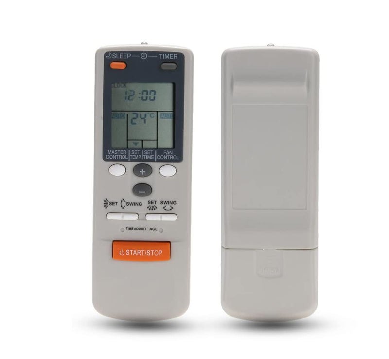 BOMAZ Replacement A/C Remote Control for Fujitsu Air Conditioner AR-DL10 AR-DL12 AR-HG1 AR-FB2 AR-FB5 AR-JW1 AR-JW2 AR-JW19 AR-JW11 AR-DB3 AR-DB5 ASU9R2 AST24RGB - Image 1
