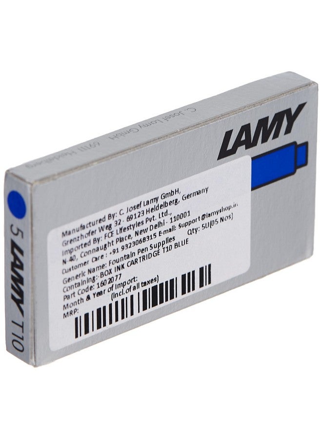 لامي خراطيش حبر قلم حبر جاف لامي، حبر أزرق، عبوة من 20 (LT10BLB) - Image 2