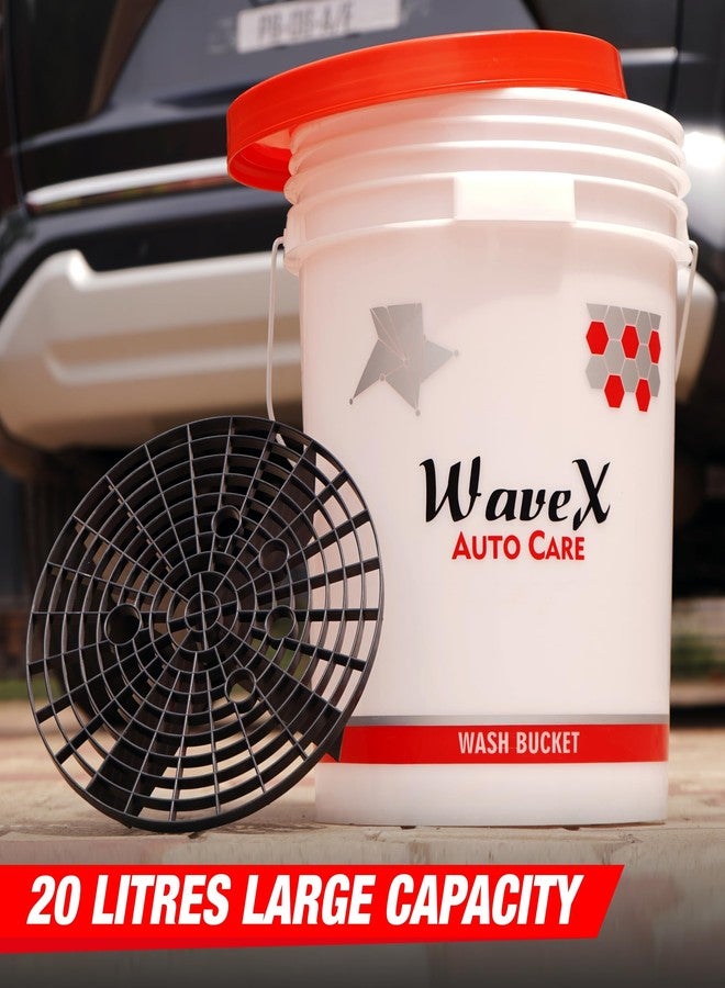 Wavex Grit Safe and Detailing Car Wash Bucket, plastic - Image 4