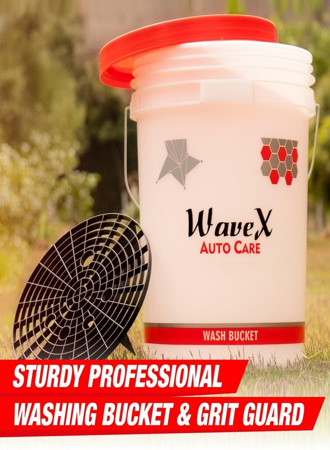 Wavex Grit Safe and Detailing Car Wash Bucket, plastic - Image 2