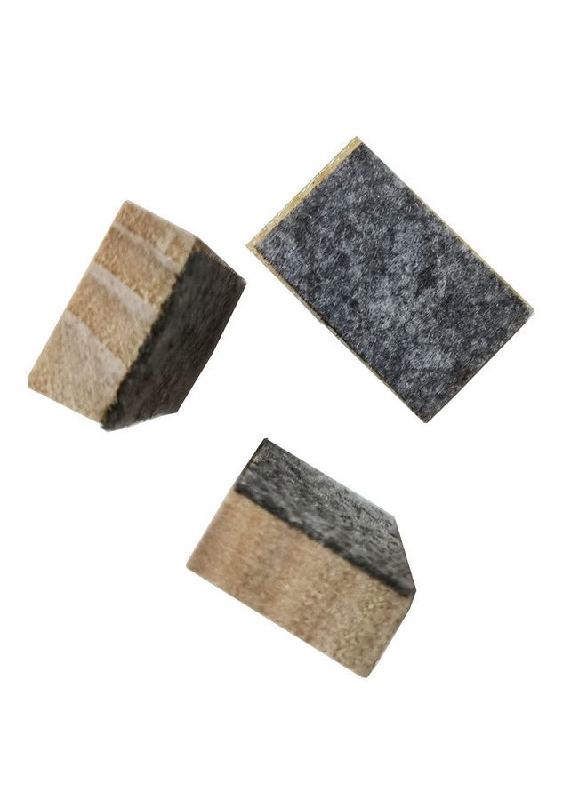 تينسيري 12 قطعة من ممحاة السبورة الخشبية الصغيرة الحجم للاستخدام في المنزل والمكتب والمدرسة والفصول الدراسية - Image 3