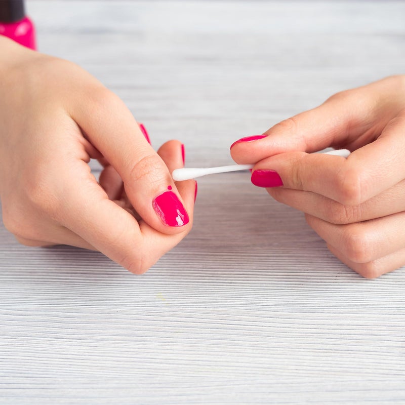 Diane Cotton Swabs, Sturdy Wood Base, 375 ct. 1-Pack - Super Soft for Sensitive Skin, Gentle on Face, Makeup and Beauty Applicator, Nail Polish Removal, 3 inches long for Beauty, Personal Care,Crafts - Image 3