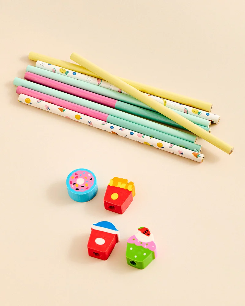 Redtag Eraser And Pencil Set