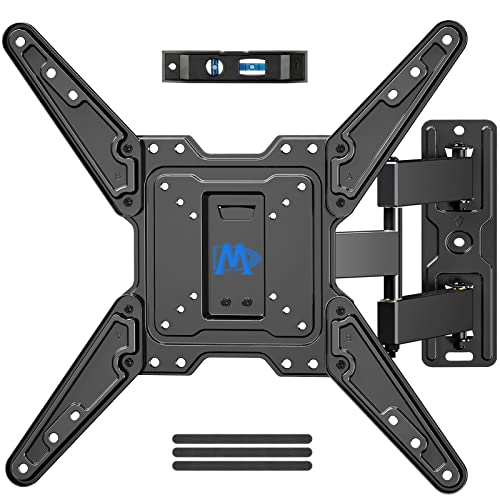 Mounting Dream UL Listed TV Wall Mount for Most 2655 Inch TVs Full Motion TV Mount with Perfect Center Design Articulating Wall Mount TV Bracket Swivel and Tilt Max VESA 400x400mm Up to 77LBS - Image 1
