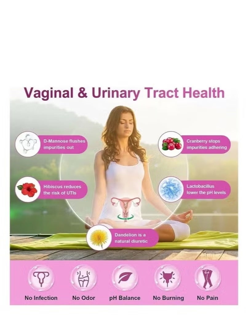 بروبيوتيك لايف بروبيوتيك دعم مناعي للنساء | مع D-مانوز والتوت البري و 31 سلالة بكتيرية | لصحة المهبل والمسالك البولية والهضم | كبسولات نباتية - Image 4