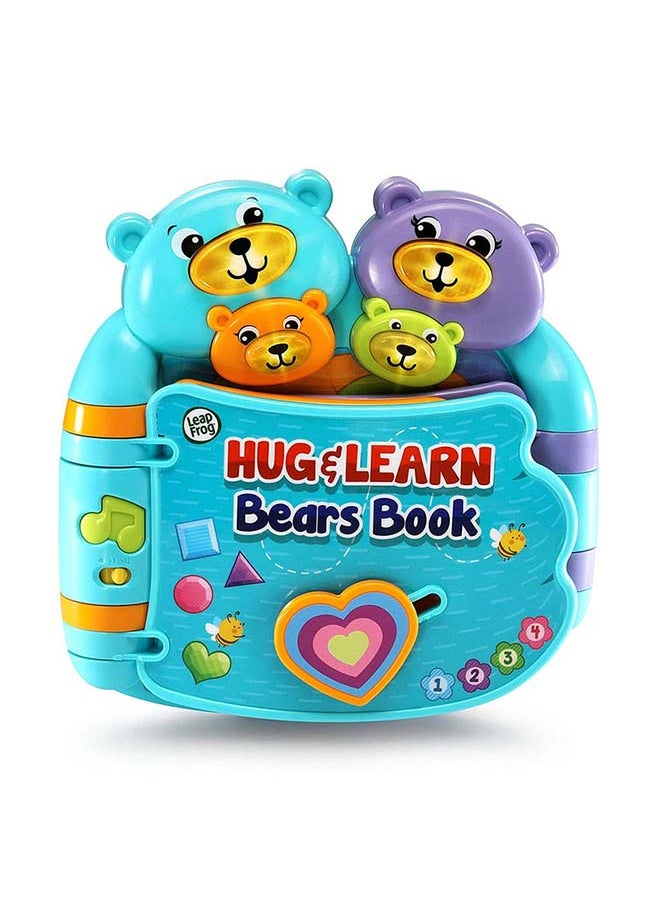 LeapFrog Leapfrog Hug & Learn Musical Bear Book, Educational & Interactive Book, 6 page Story with early language skills  - Image 1