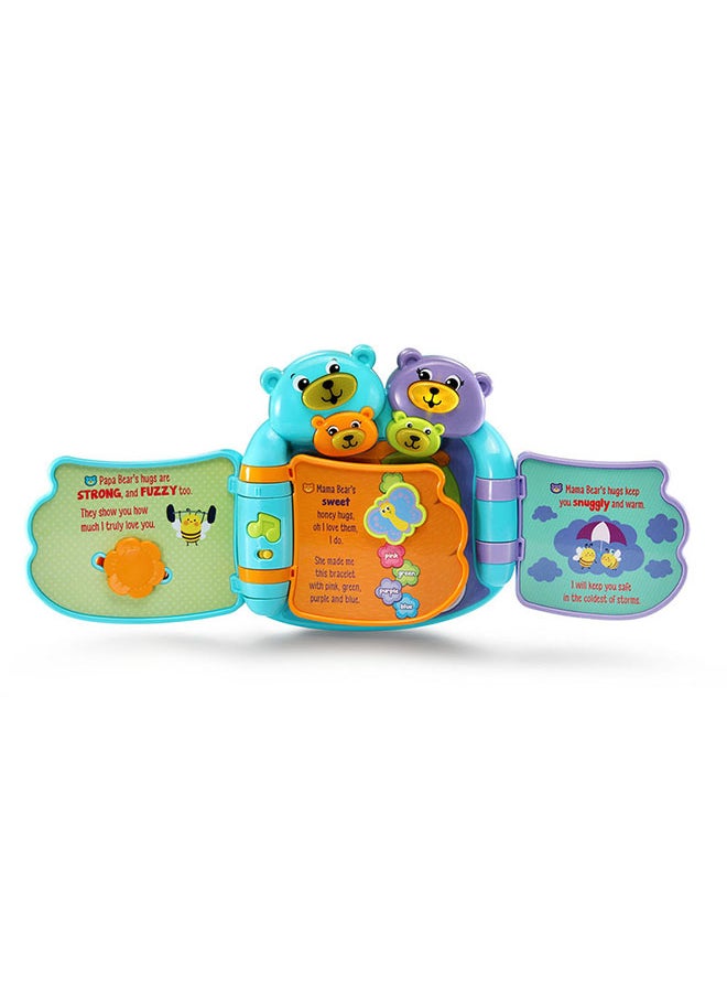 LeapFrog Leapfrog Hug & Learn Musical Bear Book, Educational & Interactive Book, 6 page Story with early language skills  - Image 3