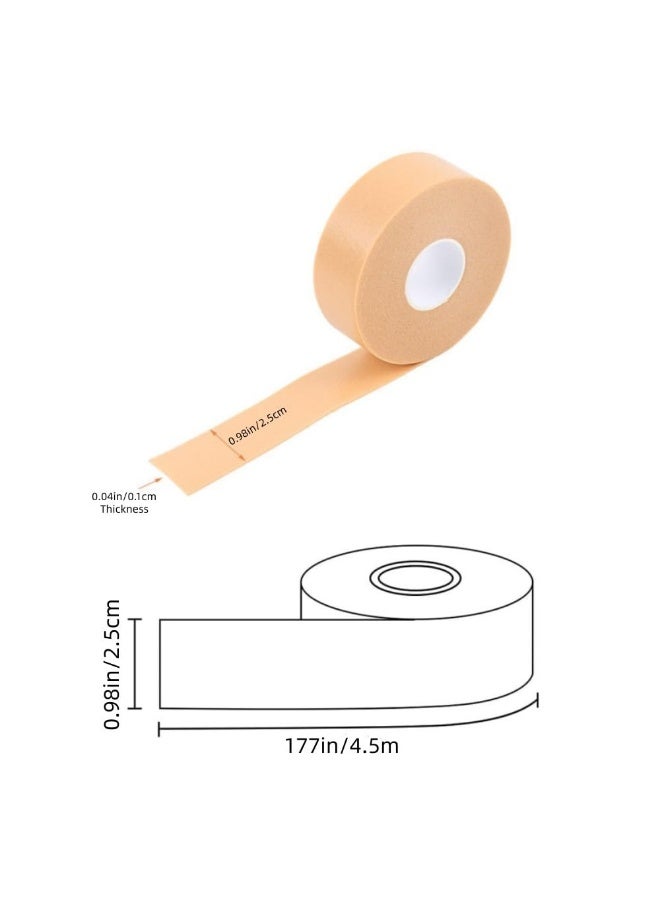 شريط حماية أصابع القدم ومنع ظهور البثور – لاصق موليسكين سيليكون مقاوم للماء، ملصقات عناية بالقدم مضادة للاحتكاك للكعب والأصابع والأحذية - Image 3