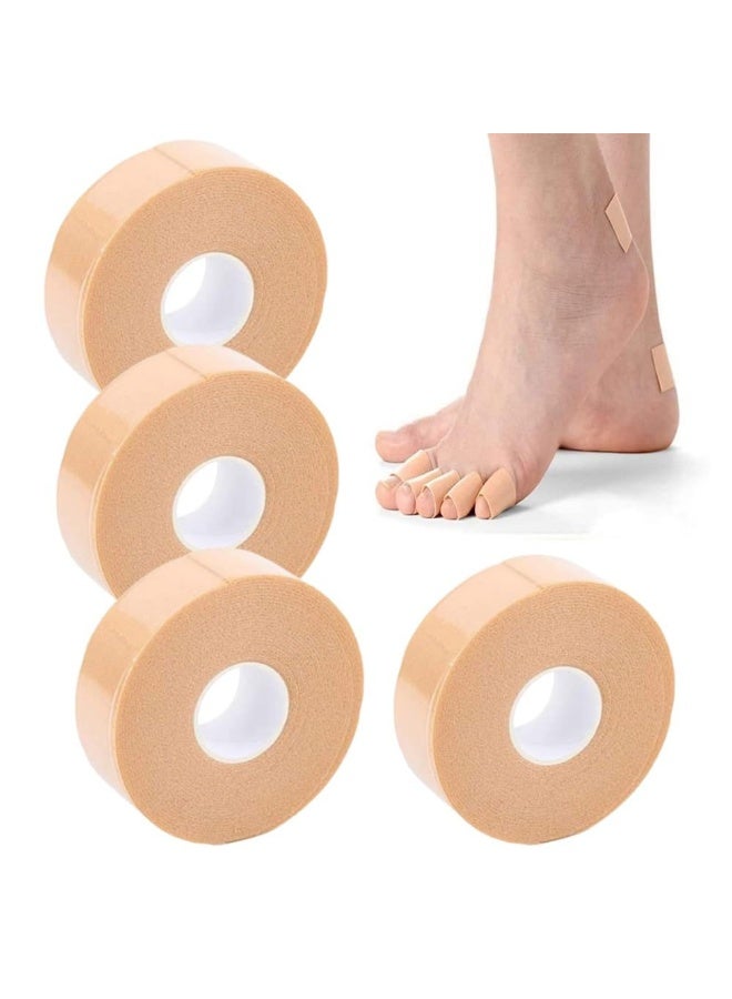 شريط حماية أصابع القدم ومنع ظهور البثور – لاصق موليسكين سيليكون مقاوم للماء، ملصقات عناية بالقدم مضادة للاحتكاك للكعب والأصابع والأحذية - Image 1