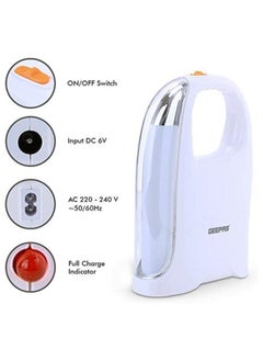 GEEPAS Geepas Rechargeable Led Lantern - Emergency Lantern With Portable Handle - 40 Mega Luminous Hi-Power Leds, 12 Hours Working - Ac/Dc/Solar Inputs - Very Suitable For Power Outages - 2 Year Warranty  - Image 2