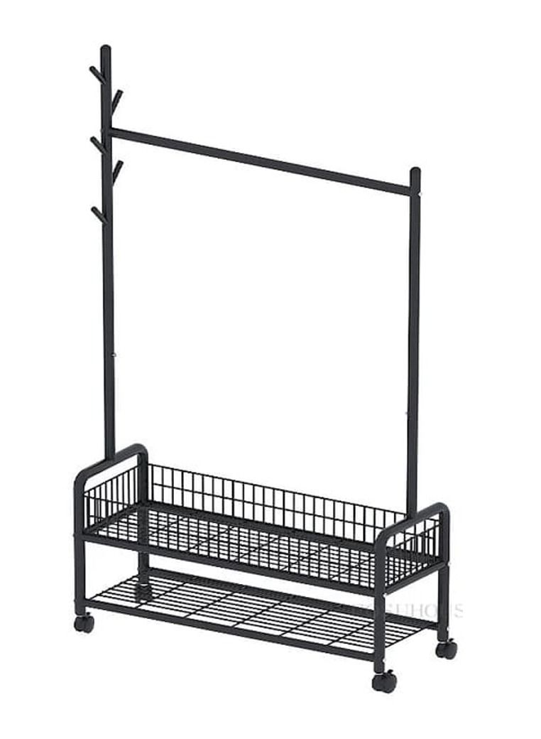 DubaiGallery Modern Metal Coat Rack Place Detachable Design Aesthetic Minimalist Coat Rack Floor Standing Percheros Furniture - Image 2