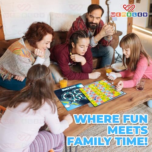Wembley 10-in-1 Classic Board Games Set for Kids & Family| Includes Chess, Ludo, Checkers, Nine Men's Morris & More| Boosts Decision Making & Problem Solving| Indoor Strategy Game Set for Ages 6+ - Image 5