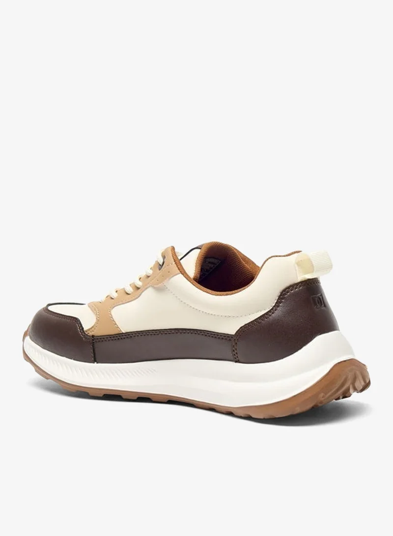 دوتشيني سنيكرز رجالي سادة برباط