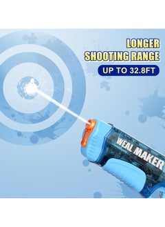 LIXES 2 Pack Fast Automatic Suction Electric Water Guns, High Power Automatic Squirt Water Gun for Kids  - Image 3