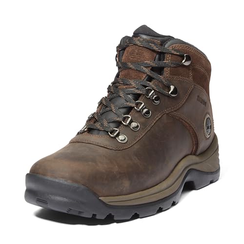 Timberland Men's Flume Mid Waterproof Hiking Boot, Dark Brown-NEW 2024, 11.5 - Image 1