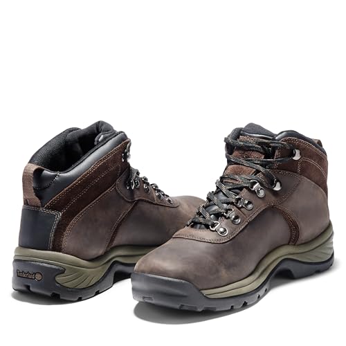 Timberland Men's Flume Mid Waterproof Hiking Boot, Dark Brown-NEW 2024, 11.5 - Image 5