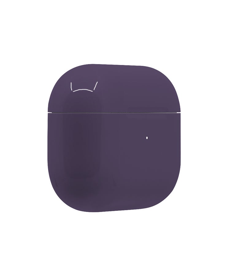 CAVIAR Customized AirPods Pro 3 Case with Automotive-Grade Paint Scratch-Resistant, Shockproof, Durable, Stylish Protective Cover, Personalized Design, Perfect Fit for Airpods Pro 3 Glossy Deep Purple - Image 2