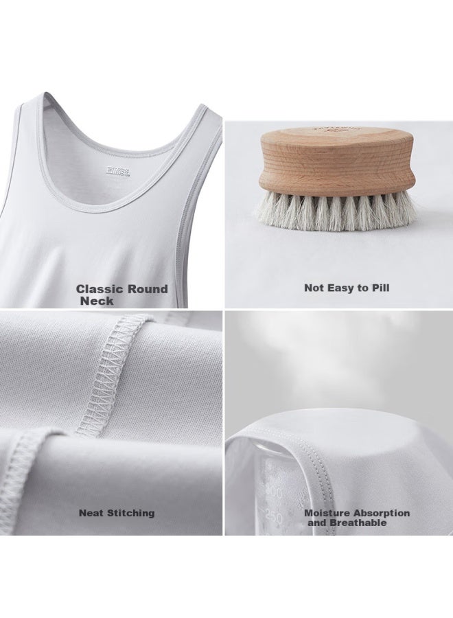 Your Sun Comfortable And Refreshing 100% Pure Cotton Men's Sports Breathable High-thread High-density Sweatshirt Men - Image 5
