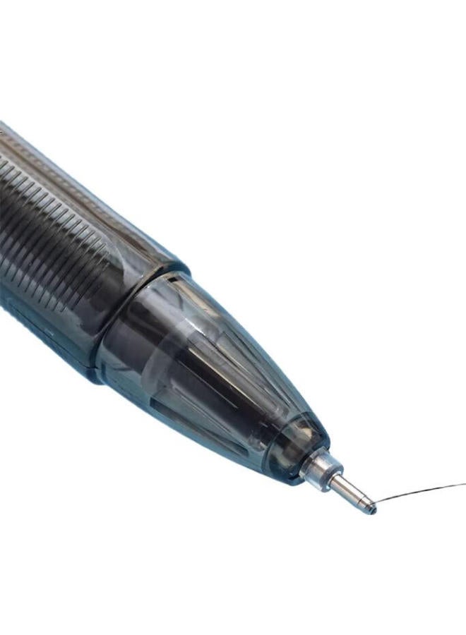 M.G M&G Stationery, Erasable Gel Pen, Pull-Cap Full Needle Tube Black Ink Pen 0.5Mm, Elementary School Student Thermal Friction Signing Pen, 12 Pens/Box Akp18217A - Image 3