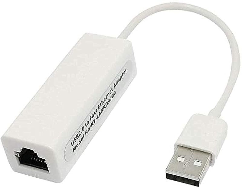 USB 2.0 to 10/100Mbps Ethernet RJ45 Network Lan Card Adapter
