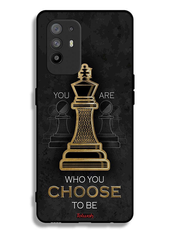 Tolwak Oppo A95 5G Protective Case Cover You Are Who You Choose To Be - Image 1