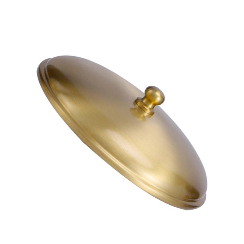 Brass Smokeless Ashtray Lid Dome Cover Medium Size Indoor Outdoor Home Use - Image 2