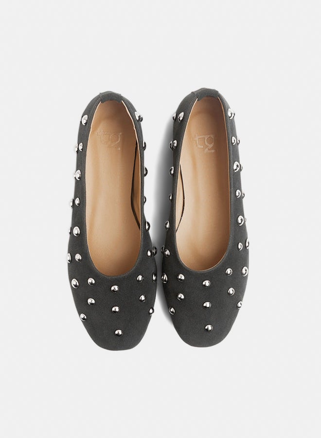 TGS Studded Round Ballerina - Image 2