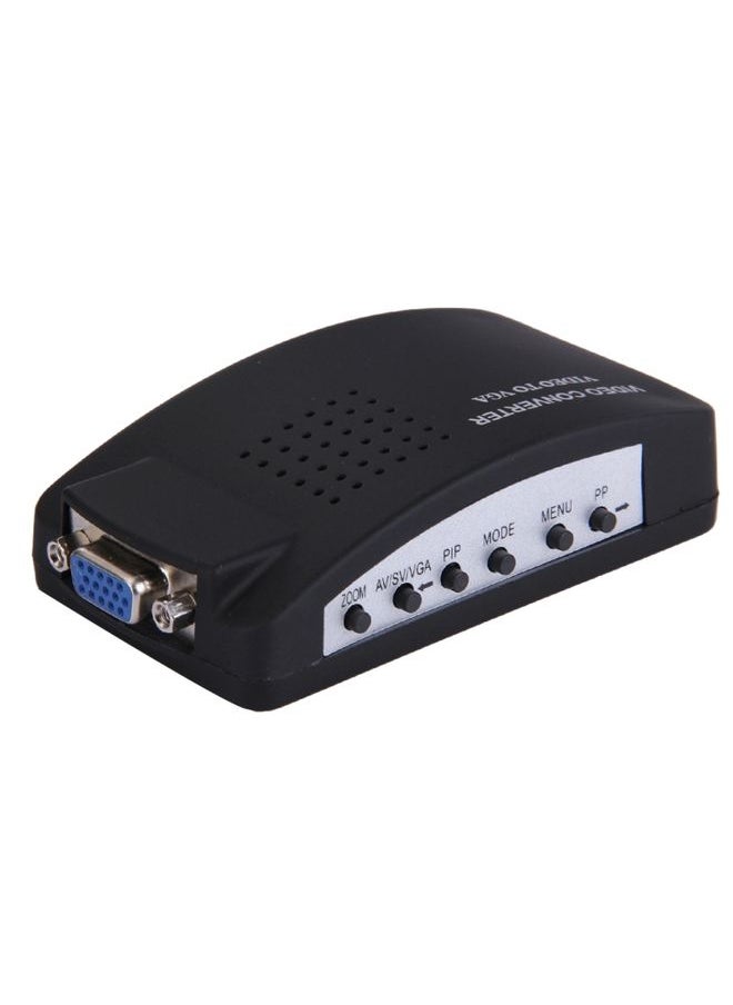 BURAQ - BNC / S-Video to VGA Video Converter(US Plug) - Image 1