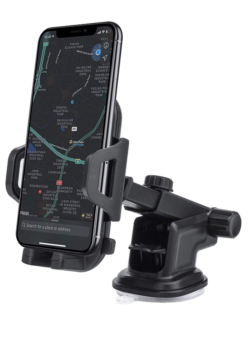 ELTRAZONE Universal Car Holder for Smartphone ET-EH59 – Adjustable Dashboard & Vent Mount, Secure Phone Holder for Cars - Image 2