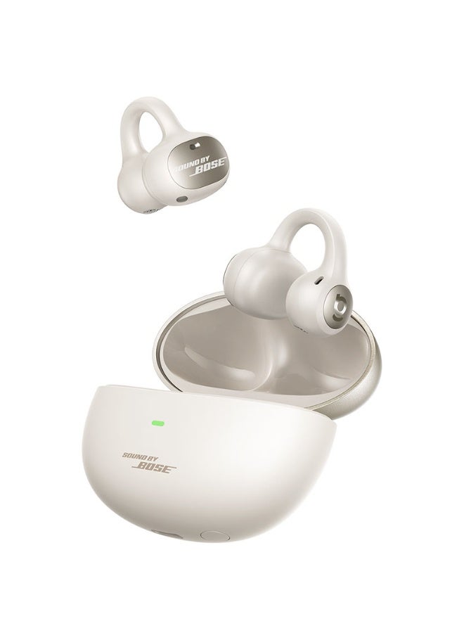 Baseus Inspire XC1 Open-Ear True Wireless Earbuds with Sound by Bose & Dolby Audio, IP66 Water & Dust Resistant, Clear Calls, Long-Lasting Battery-white Off White - Image 2
