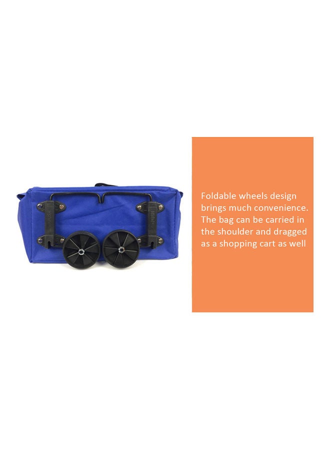 Loquat Shopping Cart Reusable Grocery Bag Red 40x3.5x16cm - Image 5