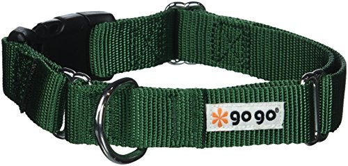 GOGO Pet Products Martingale Gentle Training Collar MediumLarge Hunter Green - Image 2
