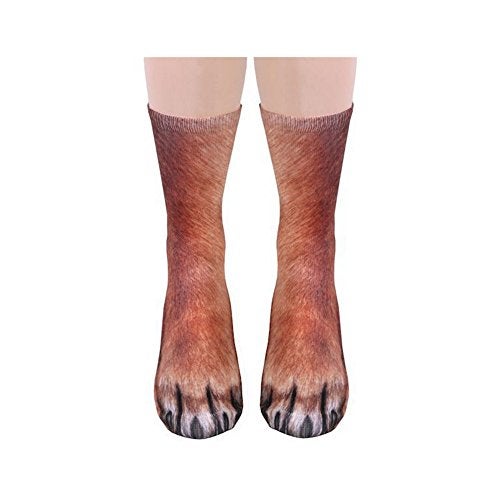 NDLBS White Elephant Gifts for Adults Women Men Teens Funny Gag Gifts Animal Paw Socks Christmas Essentials Stocking Stuffers for Adult Women Men Teens - Image 3