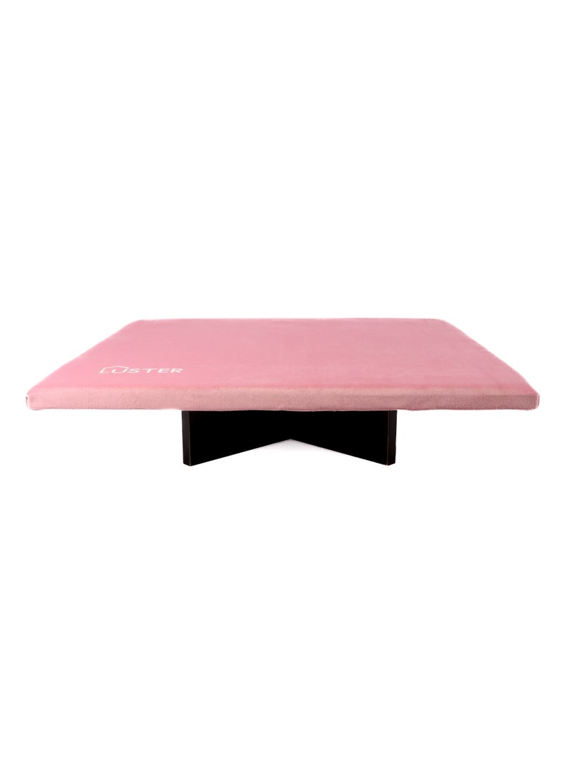 LUSTER - Baloot cards Floor Table Pink Small - Image 1